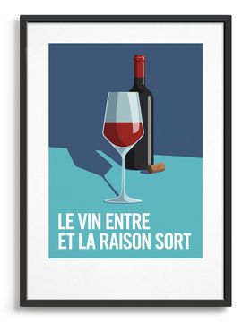 Personalised bottle of red wine #3