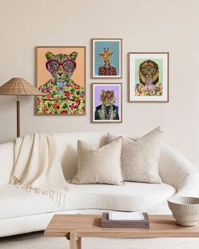 ARTSY ANIMALS GALLERY WALL
