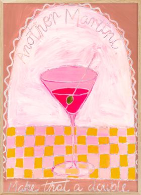 BRITTY FLYNN - ANOTHER MARTINI POSTER