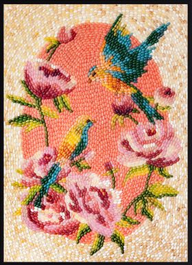 CANDY GARDEN - PARADISE BIRDS POSTER