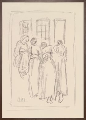 The Dreamers Sketch Print