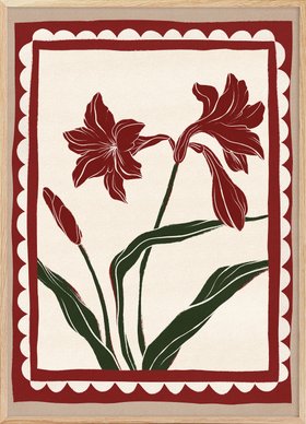 Framed In Bloom Print