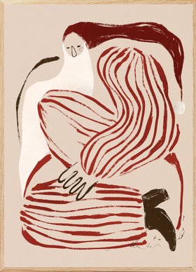 Crimson Claus Print