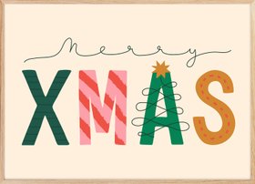 Merry Xmas Print