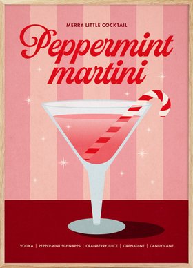 Peppermint Martini Print
