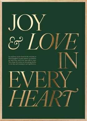 Joy and Love Print