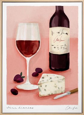 Wine Diaries Canvas