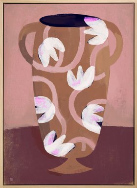 Marco Marella - Flowered Vessel Canvas