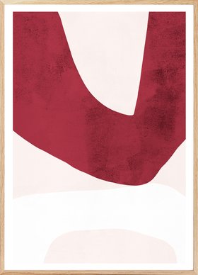 Asymmetrical Shapes No2 Print