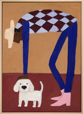 Howdy Hound Canvas print