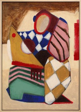 Patchwork Figure Canvas print