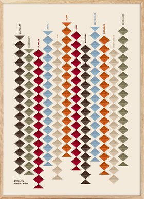 Twenty Twenty-Six Calendar Print