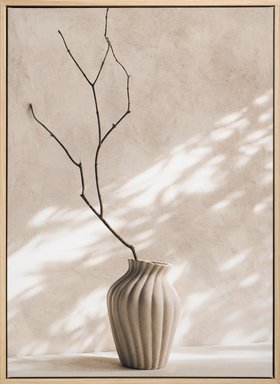 Elegant Vase Canvas print