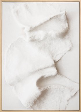 Sculpted Plaster Texture Canvas print