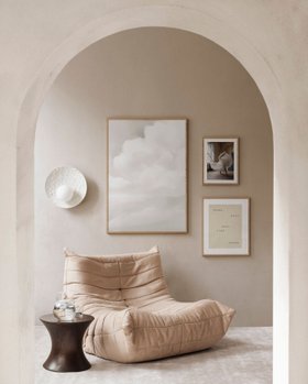 Cloud Dancer Art wall