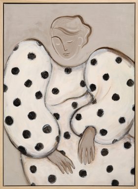 Polka Dotted Dream Canvas print