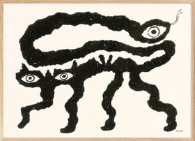 Eden Kalif - I Am an Animals Print