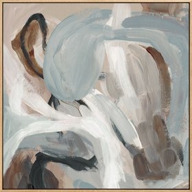 Tranquil Teal No1 Canvas