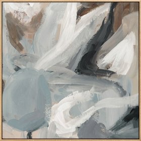 Tranquil Teal No2 Canvas