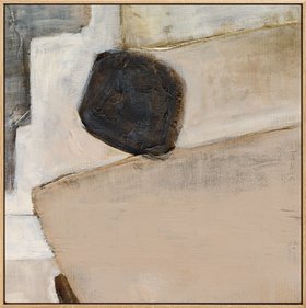 Grounded Shapes No1 Canvas