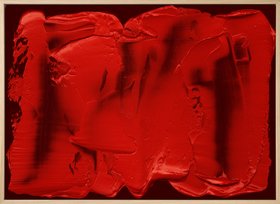 Body of Red Canvas print