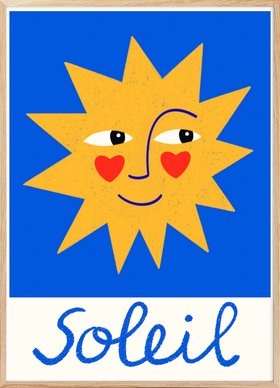 Carole Hillman - Le Soleil Print