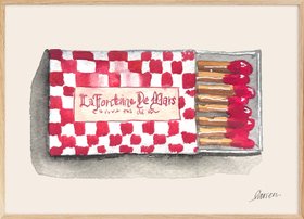 Larsen McDowell Art - La Fontaine de Mars Print