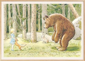 Elsa Beskow - Sessalätt's Adventure Print