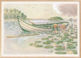 Uncle Blue's New Boat Print