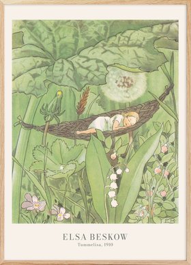 Elsa Beskow - Thumbelina Print