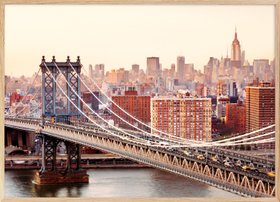 Iconic Manhattan Bridge Print