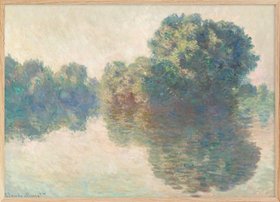 Monet - The Seine at Giverny Landscape Print
