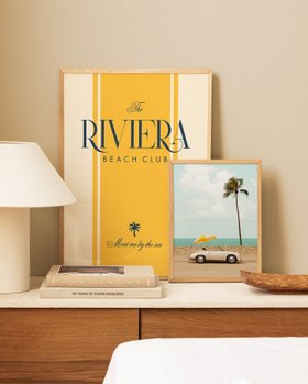 Warm Shelf Styling with Riviera Notes