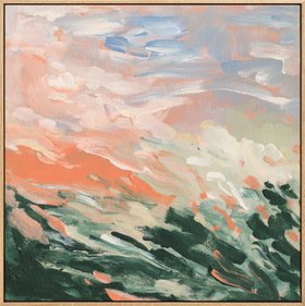 Dusk Meadow No1 Canvas print