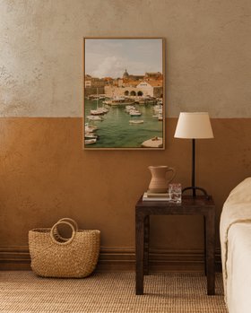 Stara Luka Harbor Canvas print