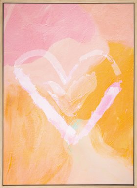 Soft Heart Canvas