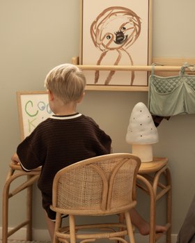 Little Artist Desk Print