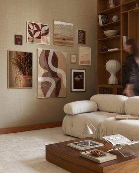 Seasonal Serenity gallery wall