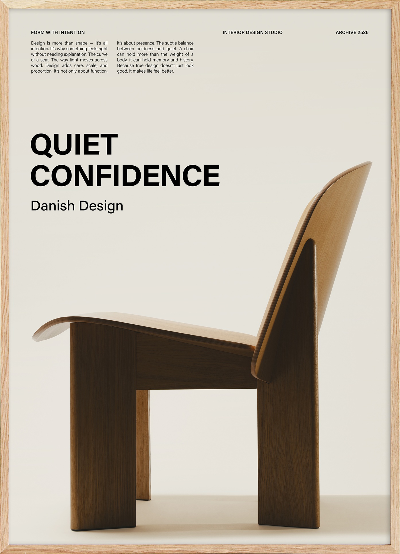 Quiet Confidence Print