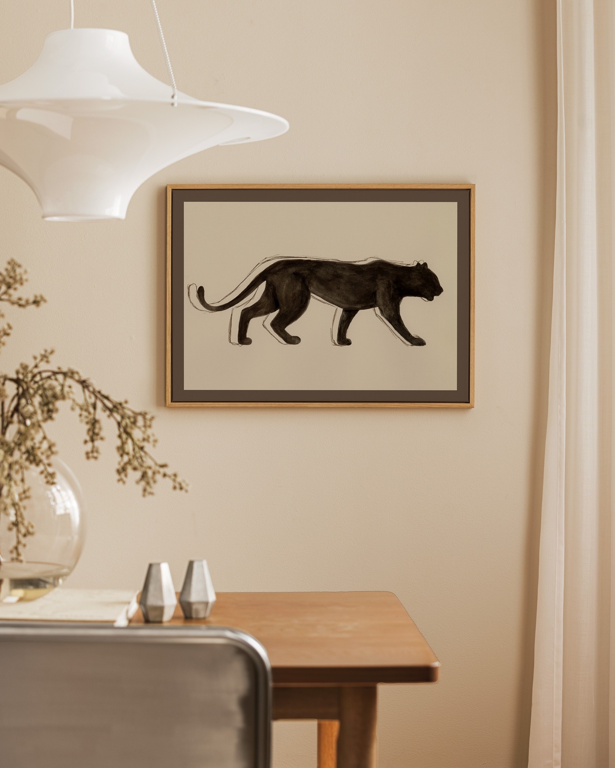 Stride Canvas print