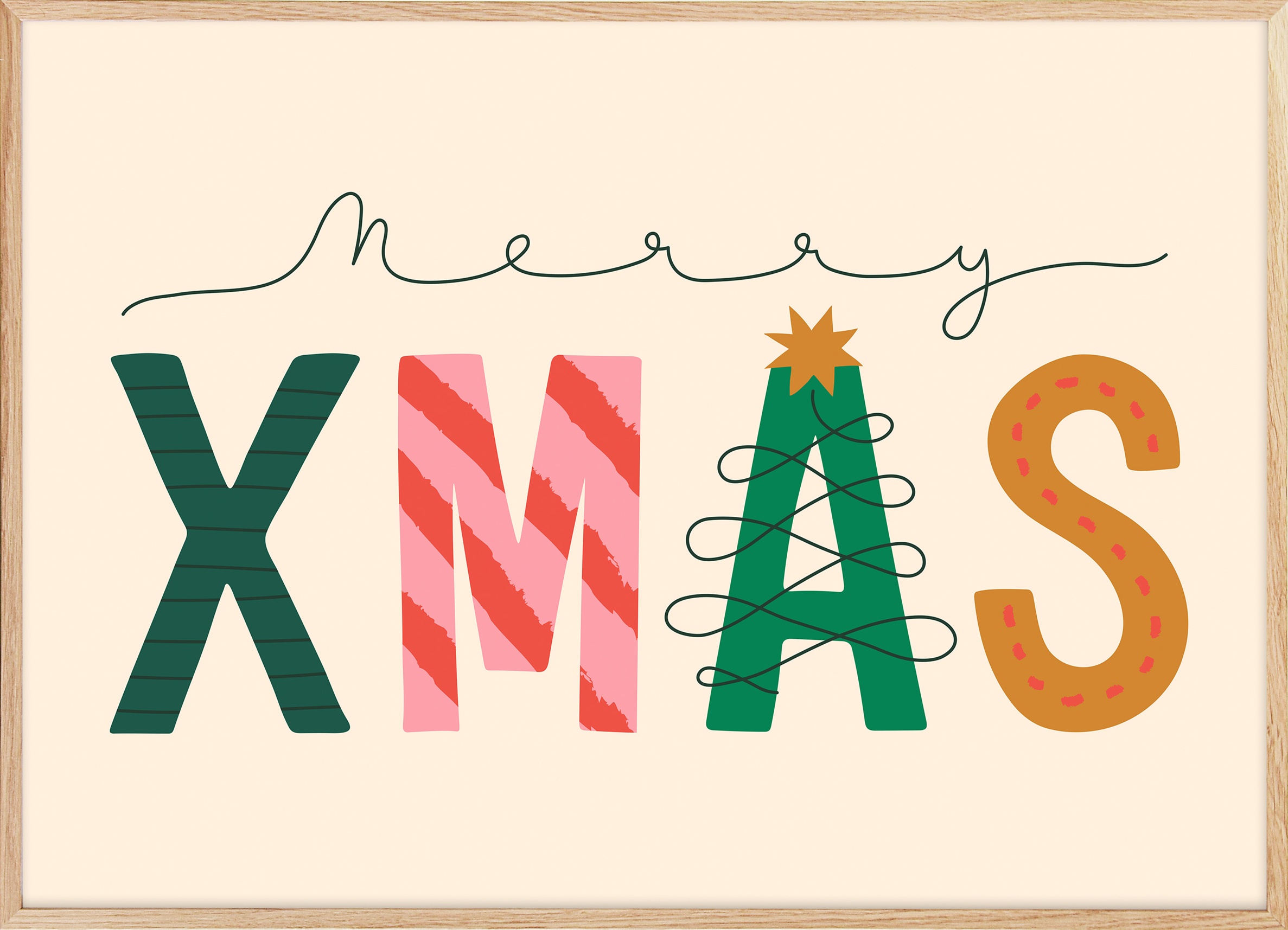 Merry Xmas Print