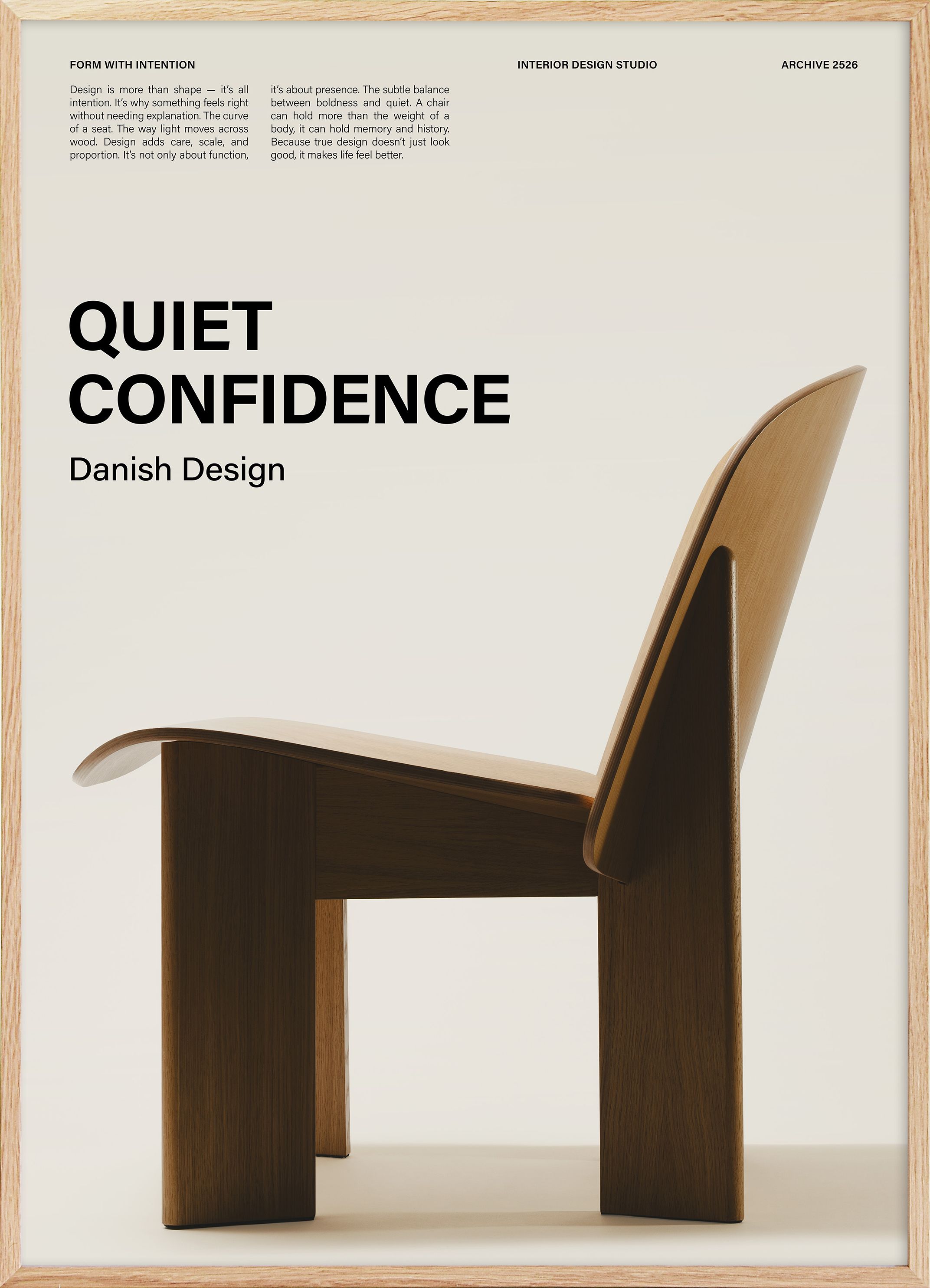 Quiet Confidence Print