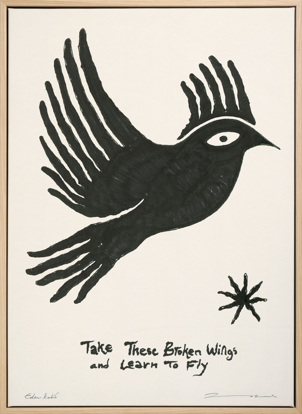 Eden Kalif - Learn to Fly Canvas print