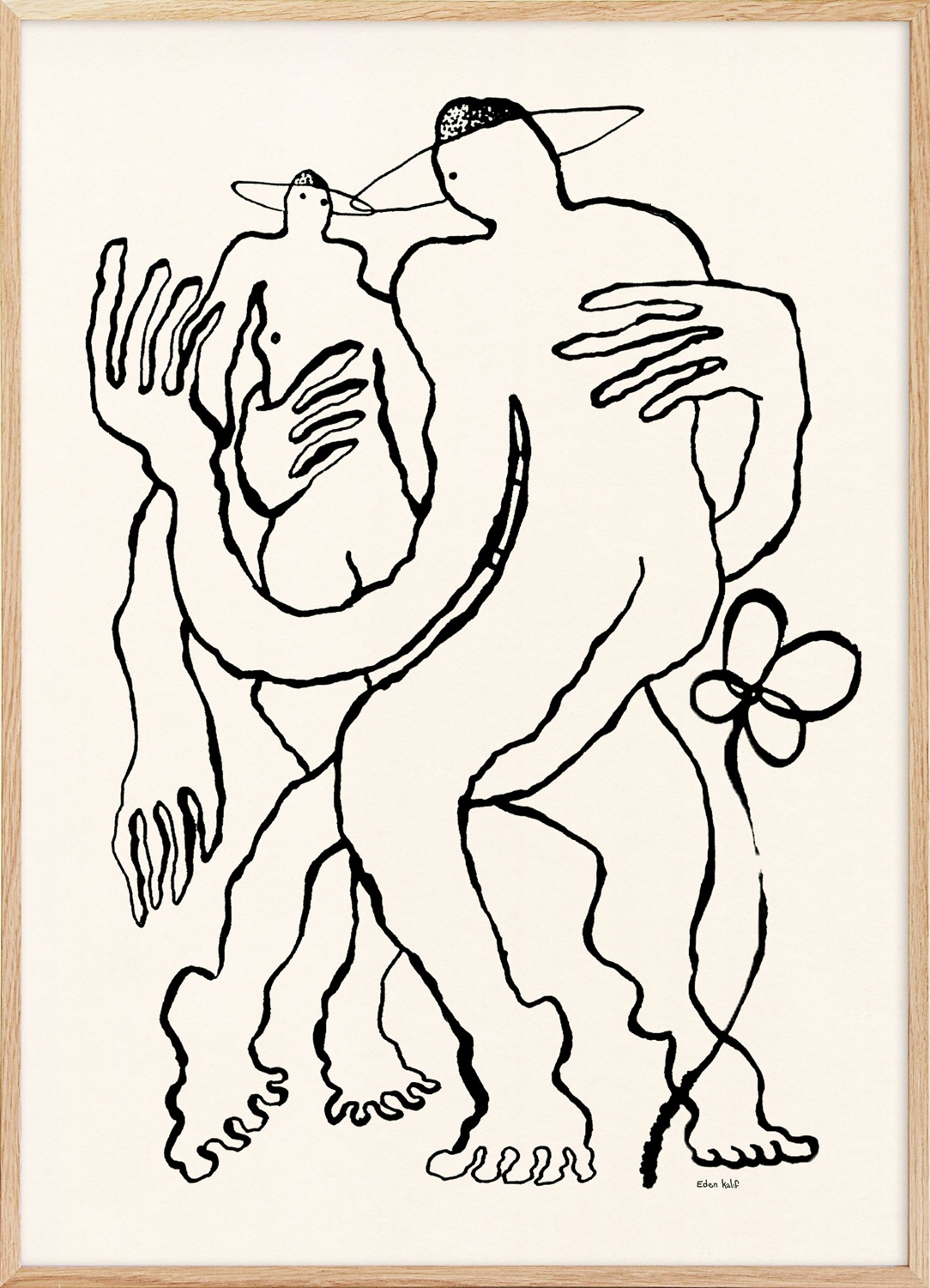 Eden Kalif - Two Dancers Print