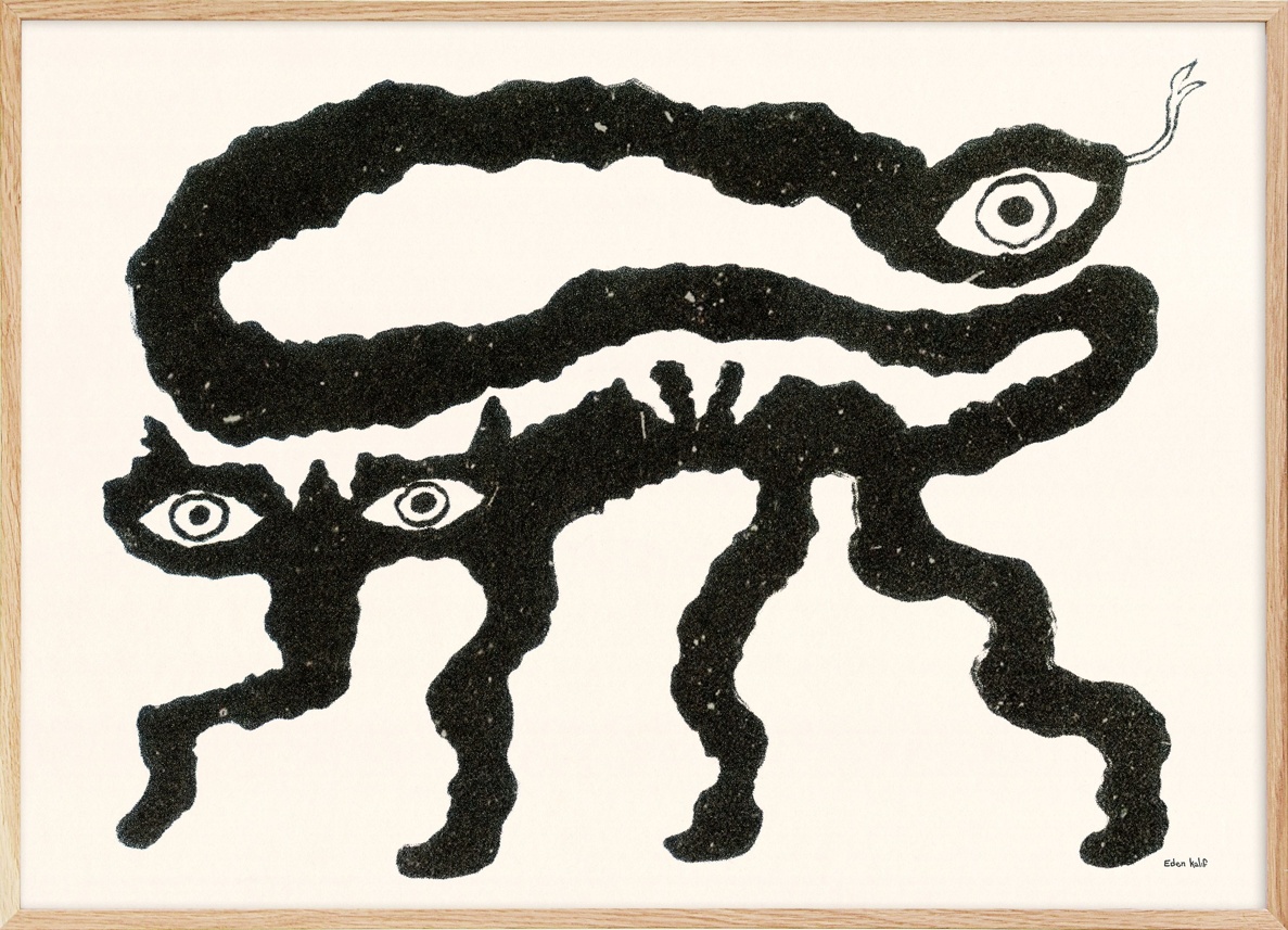 Eden Kalif - I Am an Animals Print