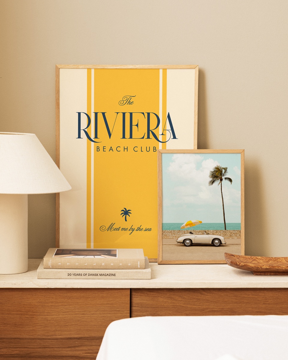 Warm Shelf Styling with Riviera Notes