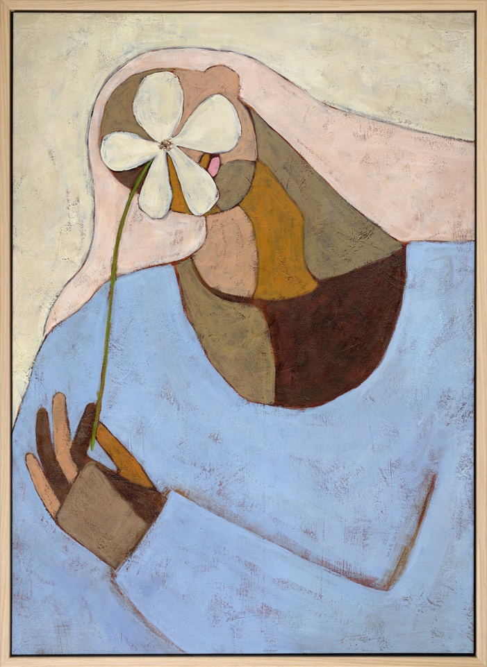 She Blooms Canvas