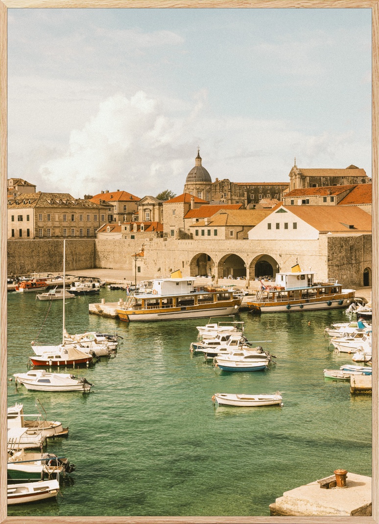 Stara Luka Harbor Print