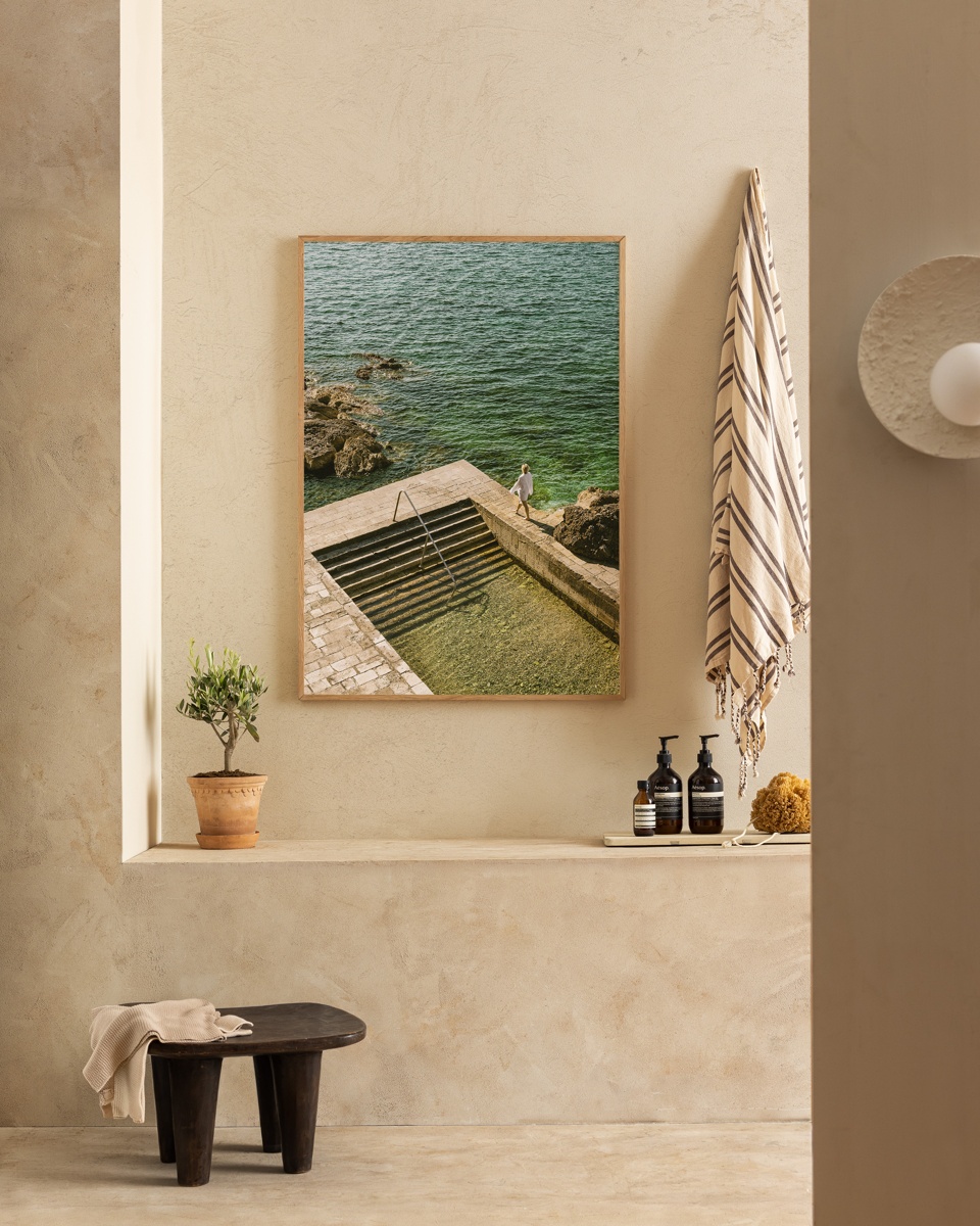 Ocean Pool Print