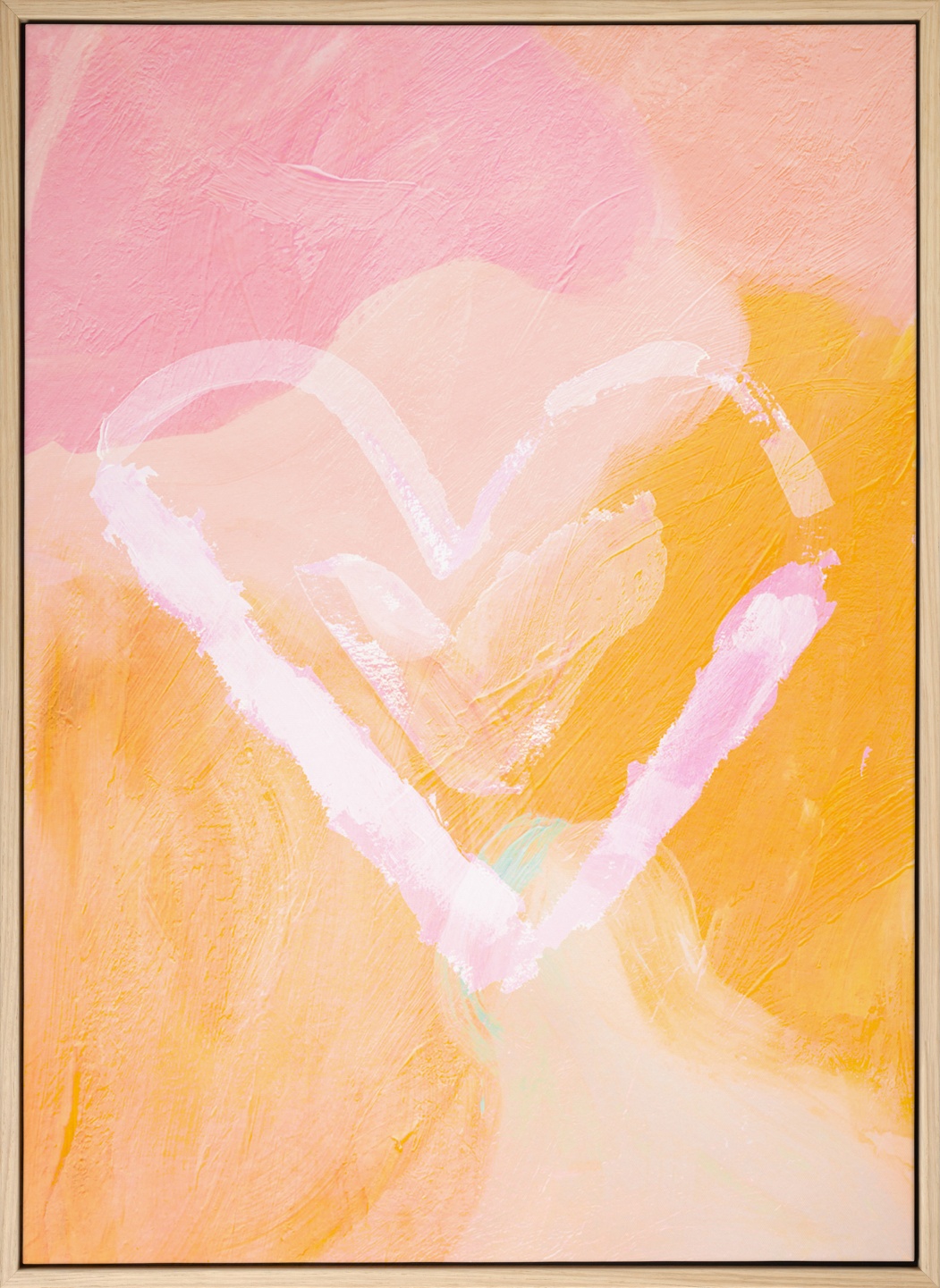 Soft Heart Canvas